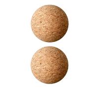 Orton Bouchon de Vin de Boule de LièGe en Bois de 2 PièCes, Bouchon de Boule de LièGe pour le Remplacement de Bouteille de Carafe de Carafe de Vin 2.1 Pouces / 5.5 Cm