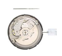 Orton NH35 Montre mécanique automatique avec mouvement jour et date avec tige en acier, comme sur l'image, Moderne