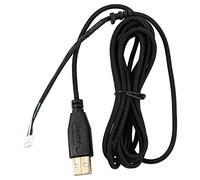 Orton Usb Câble Ligne De Souris Pour Deathadder 2013 Env. Souris De De Rechange 2.1 M 5 Fils 5 Épingles Plaqué Or Noir