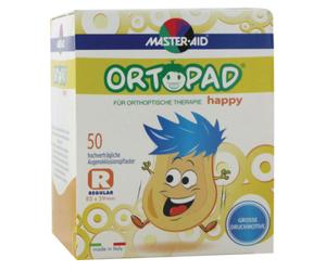 Ortopad Happy Regular Compresses Oculaires 50 Pièces (70134)