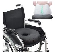 OrtoPrime Coussin Anti Escarres pour Fesses - Siège Orthopédique Coccyx - Support Postural - Matelas d’Assise pour Escarres - Fauteuil Roulant & Chaise de Bureau Ergonomique