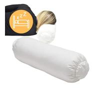 OrtoPrime Oreiller Cervical cylindrique Confort - Oreiller Anatomique Adaptable - Coussin en céramique Orthopédique - Oreiller cylindrique en céramique - Oreiller Ergonomique pour Plaisir et Repos