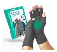 OrtoPrime PAR Gants Arthrite et Arthrose Confort - Gants de compréhension Arthrite Rhumatoïde - Compression Gloves - Gants Antiarthrite Homme et Femme - Soulagement Douleur Liberté Mouvement (Large)