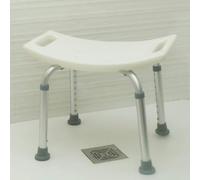 OrtoPrime Tabouret de Douche Antidérapant - Siège de Bain Orthopédique Réglable en Hauteur sur 8 Positions - Chaise de Douche pour Adultes et Enfants - Tabouret de Salle de Bain.