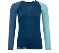 Ortovox 120 Comp Light Long Sleeve Femme Bleu - Base-layers outdoor femmes XS