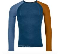 Ortovox 120 Comp Light Long Sleeve Homme Bleu - Base-layers outdoor hommes XL