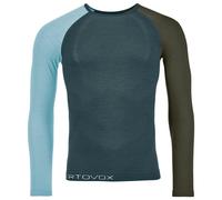 Ortovox - 120 Comp Light Long Sleeve M Dark Arctic Grey - M - Sous-vêtement technique
