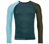 Ortovox - 120 Comp Light Long Sleeve - Sous-vêtement mérinos - M - dark arctic grey