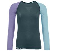 Ortovox - 120 Comp Light Long Sleeve W Dark Arctic Grey - M - Sous-vêtement technique