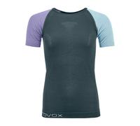 T-shirt thermique femme à manches courtes Ortovox Merino Competition Light Short Sleeve L gris arctique foncé