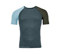 Ortovox - 120 Comp Light Short Sleeve - Maillot thermique laine mérinos homme Dark Arctic Grey - XXL