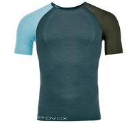 Ortovox - 120 Comp Light Short Sleeve - Sous-vêtement mérinos - S - dark arctic grey