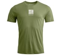 Ortovox - 120 Cool Tec Abstract T-Shirt - Haut en mérinos - XXL - wild herbs