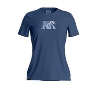 Ortovox - 120 Cool Tec Mountain Sun TS - T-shirt anti uv femme Blue Nunatak - L