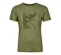 ORTOVOX 120 Cool Tec MTN Cut TS W T-Shirt Unisexe pour Adulte