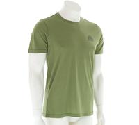 Ortovox 120 Cool Tec MTN Stripe TS Hommes T-shirt S Vert foncé olive