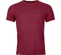 ORTOVOX 120 Cool Tec Mtn Stripe Ts M - Homme - Rouge - taille XL- modèle 2026