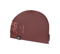 Ortovox - 120 Tec Logo Beanie - Bonnet laine mérinos Mountain Rose - Taille unique
