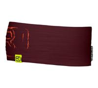Ortovox 120 Tec Logo Headband Bordeaux - Bonnets et bandeaux outdoor hommes