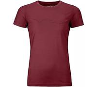 Ortovox 120 Tec Mountain T-Shirt pour Femme, Femme, Tricot, 88020, Rouge (Dark Blood), L