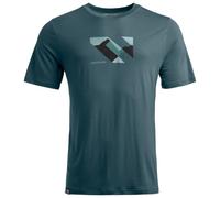 Ortovox - 140 Cool Landscape T-Shirt - Haut en mérinos - XL - dark arctic grey