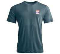 Ortovox - 140 Cool Mountain Gradient T-Shirt - Haut en mérinos - XXL - dark arctic grey