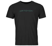 Ortovox - 150 Cool Brand T-Shirt - Haut en mérinos - S - black raven