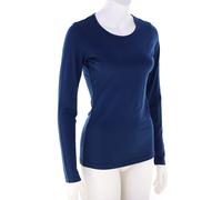Ortovox - 150 Cool Clean LS - Maillot thermique laine mérinos femme Deep Ocean - M