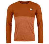 Ortovox - 150 Cool Logo L/S - Haut en mérinos - S - bristle brown