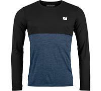 ORTOVOX 150 Cool Logo Ls M - Homme - Noir / Bleu - taille XL- modèle 2026