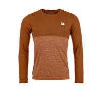Ortovox - 150 Cool Logo LS - T-shirt homme Bristle Brown - XL