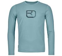 Ortovox - 150 Cool Mountain Silhouette L/S - Haut en mérinos - XL - glacier grey