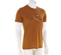 Ortovox 150 Cool Peak Focus Hommes T-shirt S Brun