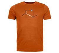 Ortovox - 150 Cool Peak Focus T-Shirt - Haut en mérinos - XL - bristle brown