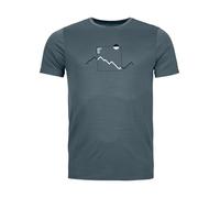Ortovox 150 Cool Peak Focus Hommes T-shirt XL Gris