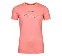 Ortovox - 150 Cool Peak Focus TS - T-shirt en laine mérinos femme Blossom - M