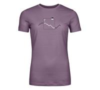 Ortovox - Women's 150 Cool Peak Focus T-Shirt - Haut en mérinos - M - wild berry