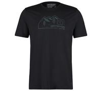 Ortovox - 150 Cool Vintage Badge T-Shirt - Haut en mérinos - XXL - black raven