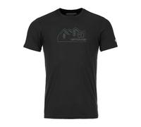 Ortovox - 150 Cool Vintage Badge T-Shirt - Haut en mérinos - L - black raven