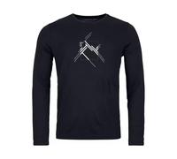 Ortovox 185 Merino Mtn Cutout DR M corbeau noir L