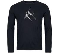 Ortovox Y185 Merino MTN Cutout LS Hommes T-shirt M Noir