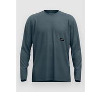 Ortovox - 185 Merino Patch LS - T-shirt en laine mérinos homme Dark Arctic Grey - L