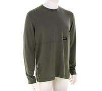Ortovox 185 Merino Patch Hommes T-shirt fonctionnel XL Vert foncé olive