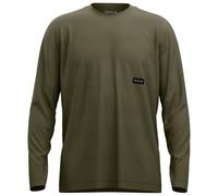 Ortovox - 185 Merino Patch L/S - Haut en mérinos - S - dark wild herbs