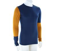 Ortovox 185 Rock‘N‘Wool Hommes T-shirt fonctionnel XXL Bleu foncé