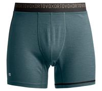 Ortovox - Boxer technique en laine de mérinos - 185 Rock'N'Wool Boxer M Dark Arctic Grey pour Homme en Laine - Taille L - Bleu Bleu L