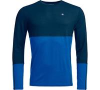 Ortovox - 185 Rock'N'Wool Long Sleeve - Sous-vêtement thermique homme Deep Ocean - XL