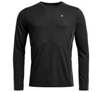 Haut manches longues ORTOVOX 185 ROCK'N'WOOL LONG SLEEVE M (black raven) homme M