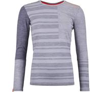 ORTOVOX 185 Rock'n'wool Long Sleeve W - Femme - Gris - taille S- modèle 2025