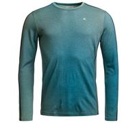 Ortovox - 185 Rock'N'Wool Print L/S - Sous-vêtement mérinos - L - aop green sage